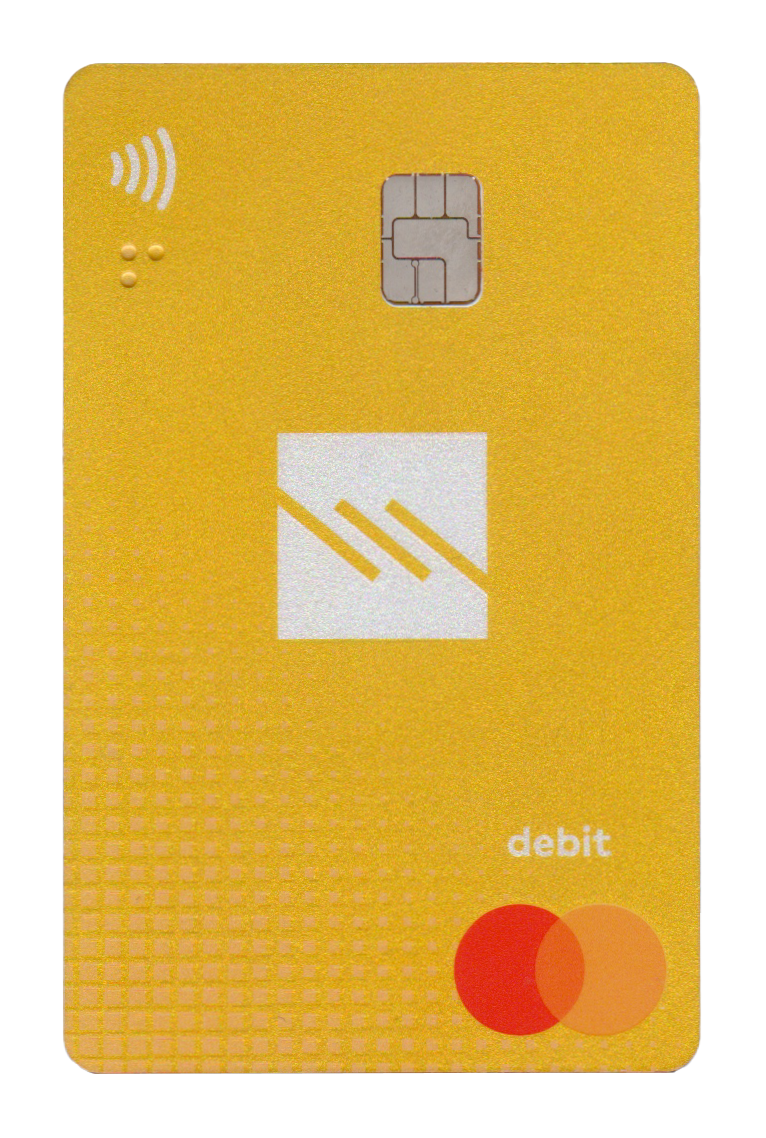 Piraeus Bank Mastercard Debit Card (Front).png — Filippos Fragkogiannis (CC BY-SA 4.0) Mastercard Red